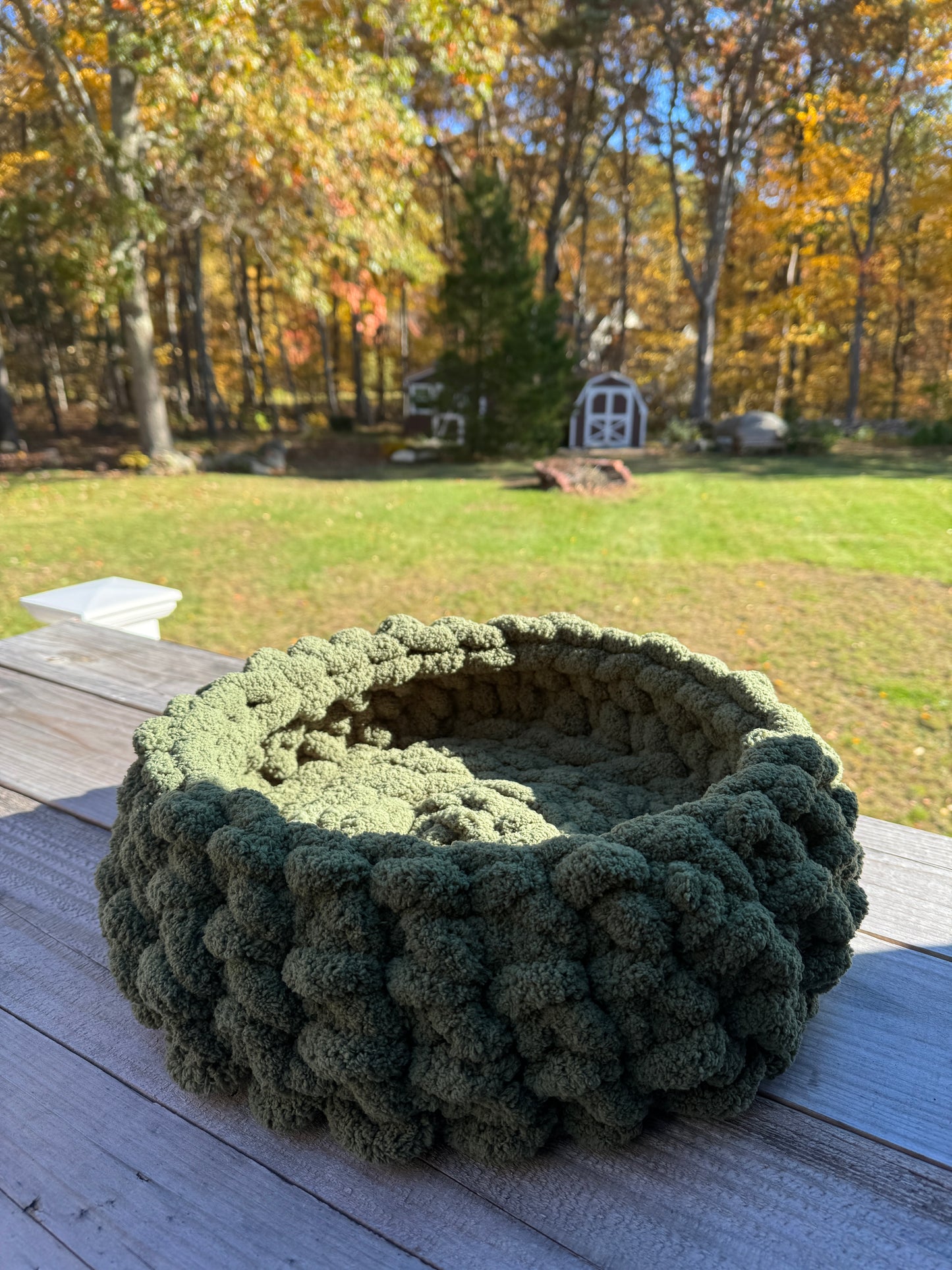 Cozy Handmade Pet Bed – Small Size (15)