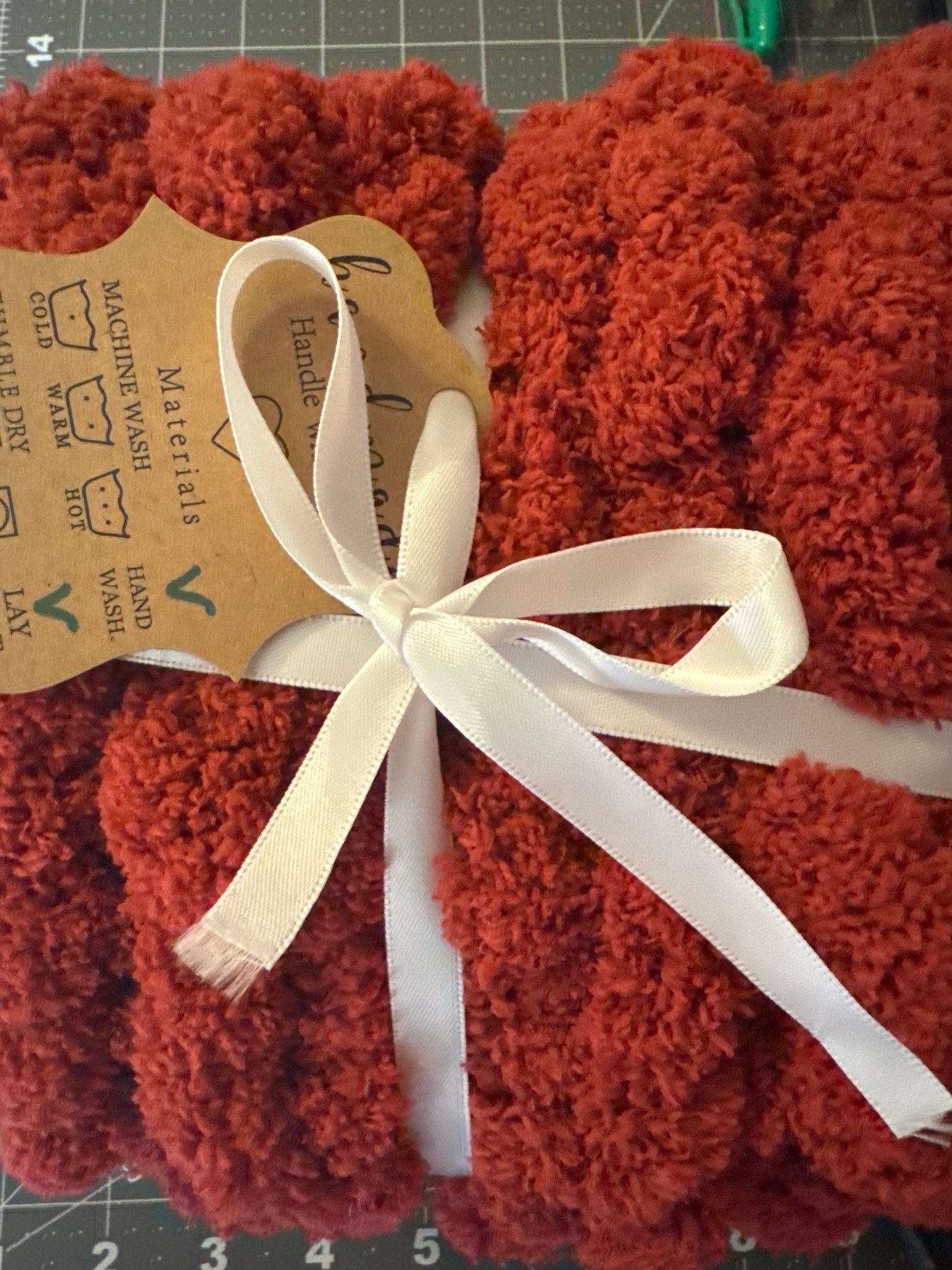 Chunky Hand-Knit Cowl Scarf- Made To Order